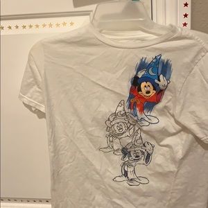 Disney Sorcerer Mickey Kids XL T